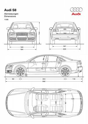 Audi S8 2005 года  (WW)